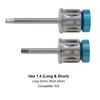 Universal Implant Prosthetic Restoration Kit Drivers Torque Wrench Screwdrivers