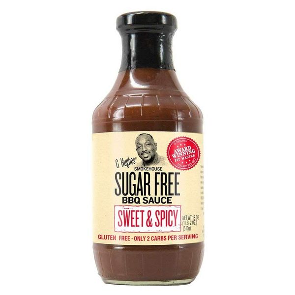 G Hughs Sweet and Spicy BBQ Sauce 18oz