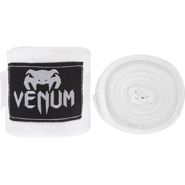 VENUM Vantage 4.5m // Venum Bandage Boxing Kickboxing Martial Arts Hand Wraps (White)