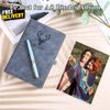 50 Pack 50 Pocket 5X7”Clear Page Protectors for A5 Binder 6 Ring Top Loading P..