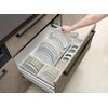 Richell Totono N Dish Stand for Drawers, Mini, White