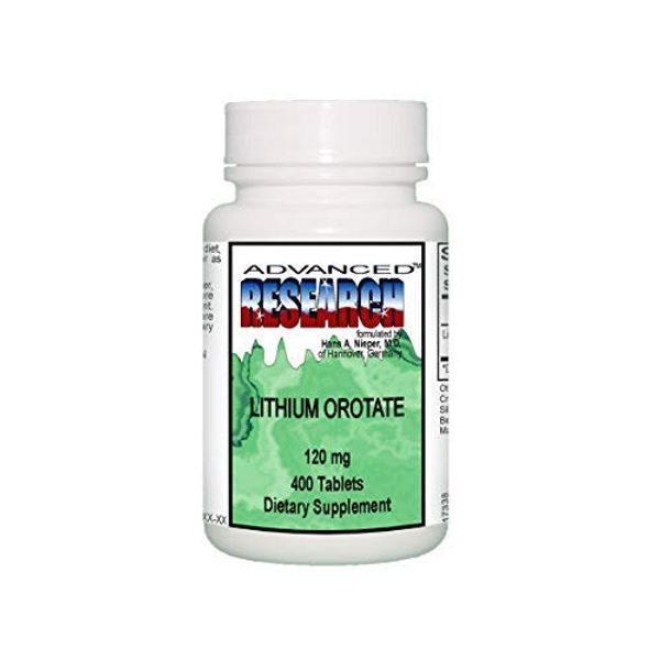 NCI Advanced Research Dr. Hans Nieper's Lithium Orotate Tablets (400 Tablets)