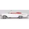 Oxford Diecast 87CI61003 Chevrolet Impala 1961 White/Roman Red