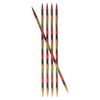 KnitPro 10 cm x 2.5 mm Symfonie Double Pointed Needles, Multi-Color