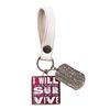 Lyricology Lyricology I Will Survive Keychain, Red
