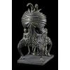 Satan Goat Figurine Sitting on Throne