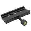 vhbw Quick Release Plate Clamp Type CL-120 Compatible with Arca Swiss Standard Quick Release Plates - Bracket
