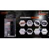 PowerTac E9R Gen 4 Rechargeable Tactical Flashlight 2550 Lumens