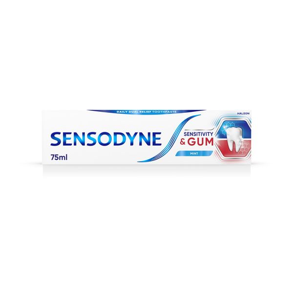 Sensodyne Sensitivity & Gum Fluoride Toothpaste, 75ml…