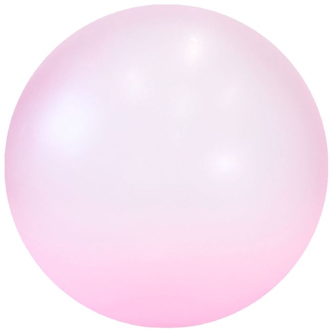 MRG Bubble Ball, Extra Large, 47.2 inches (120 cm), Unbreakable, Water Balloons, Huge Beach Balls, Outdoors, Water Play, Toy, Giant Water Balloons, For Kids (Pink)