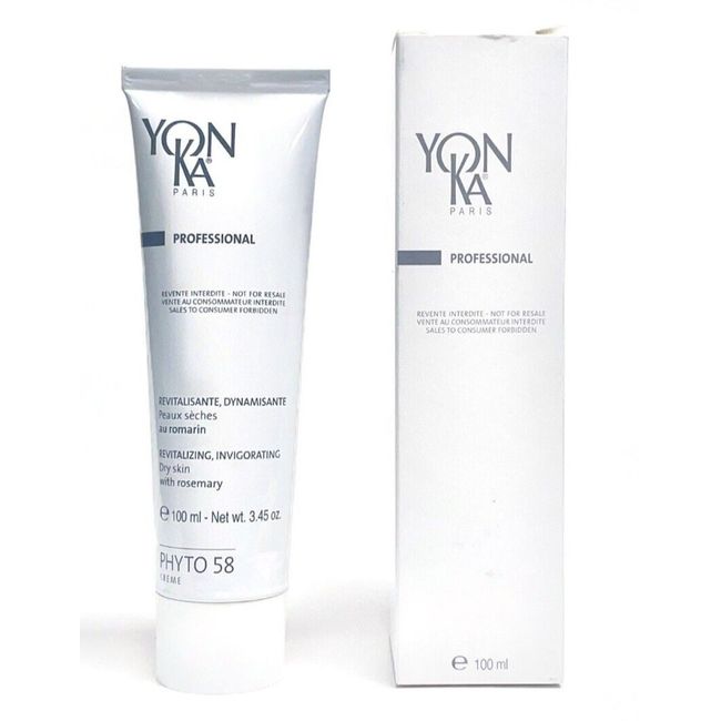 Yonka Phyto 58 Creme PS Dry Skin (100ml / 3.5oz) *SALON SIZE  SEALED /EXP 6/2025