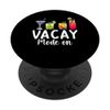 Funny Vacay Mode On Cruise Ship PopSockets Swappable PopGrip