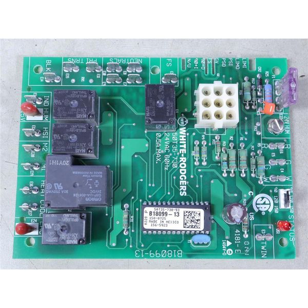 White Rodgers B18099-13 Furnace Control Circuit Board 50T35-730