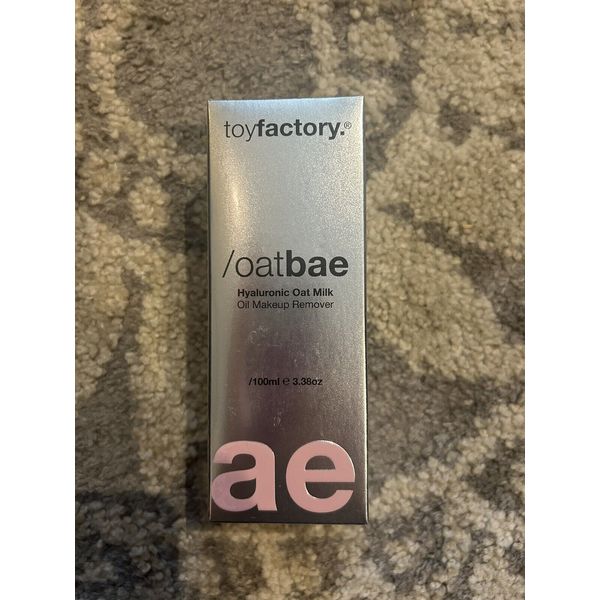 Toy Factory Oatbae Oil Makeup Remover Hyaluronic Oat Milk 100ml ℮ 3.38 oz NIB