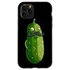 iPhone 11 Pro A cheerful pickle wearing a mustache costume Case