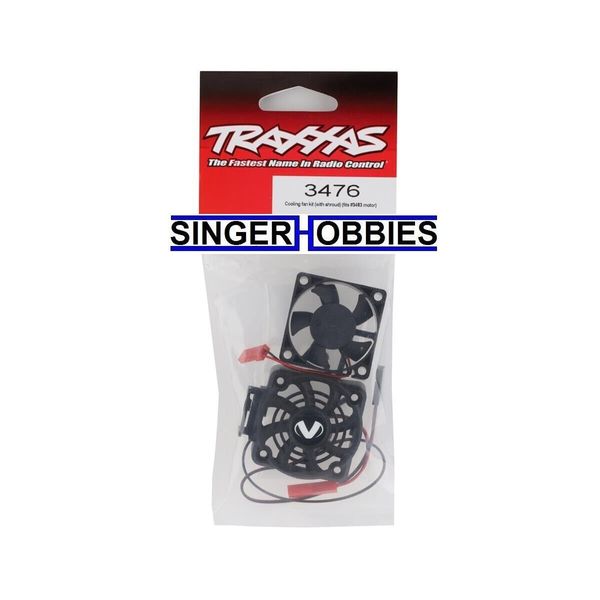 Traxxas 3476 SLEDGE Cooling Fan Kit (With Shroud) (Fits #3483 Motor) TRA1