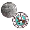 Knight Templar Challenge Coin Cross Warrior Religious Gift