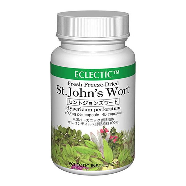 ECLECTIC E121 Organic Herbal Supplement St. John&#39;s Wort