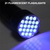 Car A/C System Leak Test Detector UV Flashlight Protective Glasses Dye Tool Set