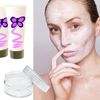 Small Travel Sample Pots with Lids 6Pcs 10ml Travel Jars for Toiletries and 2 Mini Spatulas Refillable Travel Cosmetic Containers for Creams Lotion Nail Art Glitter