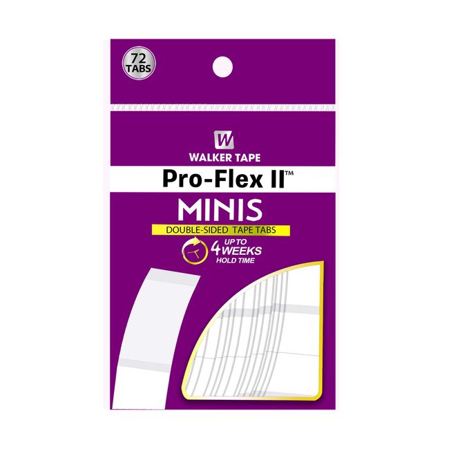 Walker Tape Pro-Flex II™ Mini's Protez Saç Bandı Oval (2,0cm x 7,5cm) 72 Adet