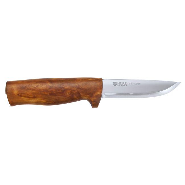 Helle Knives - Fossekallen - Triple Laminated Stainless Steel - Traditional Field Knife - Made in Norway