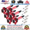 6 Pack Ignition Coil & Iridium Spark Plug For 2011-2018 Ford F150 Explorer UF646