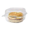 [240 Count] 5" Containers Clear Hinged Plastic Food Take Out To-Go/Clamshell