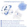 LittleForBig Bigshield Generation-II Adult Sized Printed Pacifier Puppy Pattern