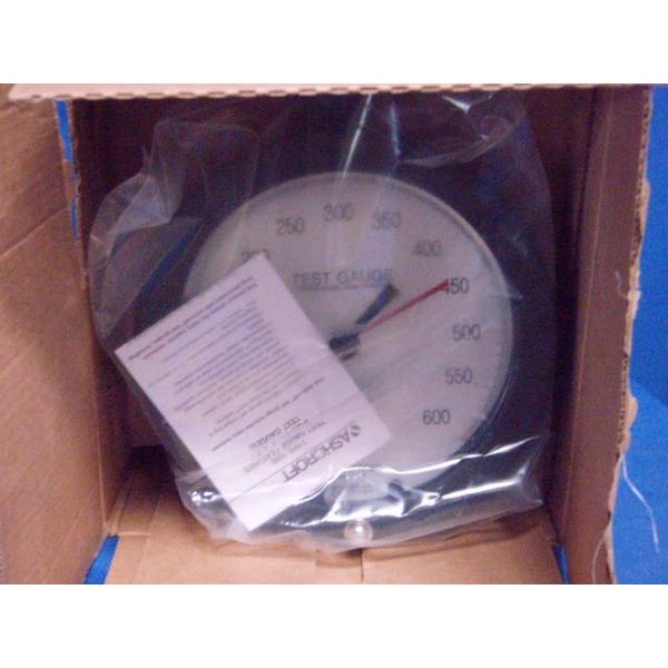 AHCROFT TYPE 1082 8-1/2" TEST GAUGE NEW IN BOX NIB