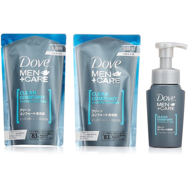 Dove Clean Comfort Foaming Facial Cleanser (130 ml)