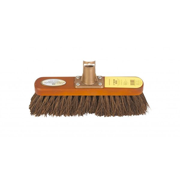 Groundsman Stiff Bassine Broom Head Only 12" PA92212