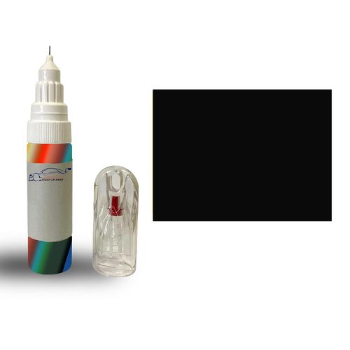 Xtremeauto RAL 9005 Jet Black Pen Dull Matt Matte Touch Up Paint Brush Repair Scratch Upvc Pvc Metal Wood