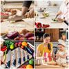 Sourcing Map 100Pcs Blade Knife Tip Protector Cover Plastic Guard Sleeves for Kitchen, Red