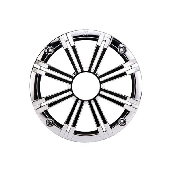 Kicker KM8GCR Marine Speaker Grille for KM84 Marine Coaxials, Chrome