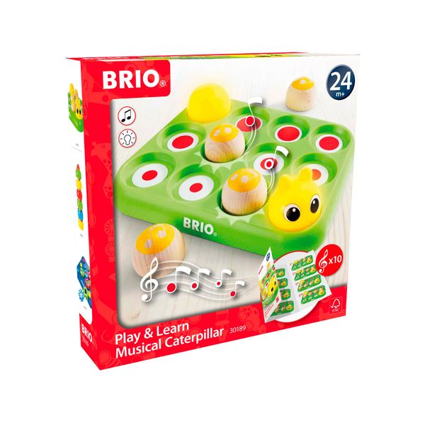 BRIO Infant & Toddler - Play & Learn Musical Caterpillar