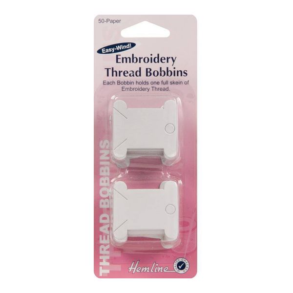 Embroidery Thread Bobbins - Paper