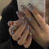 24 Piece Nail Tips, Gradient French, Overflowing with Cute, Great for Dates