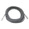 Micro Connectors E08-050-SLIM 50' Ultra Slim Cat6 UTP RJ45 Patch Cable, Gray