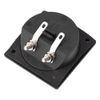 Tihebeyan Speaker Binding Post Terminal Box Square Spring Cup Connector 2 Binding Spring Post Cable Subwoofer Plug for DIY Home Car Stereo
