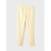 NAME IT Girl Sweatpants Soft Elastic Waistband, Double cream