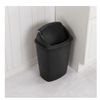Sterilite 7.5 Gal SwingTop Trash Can Black Kitchen Garbage Bin Durable Plastic✅