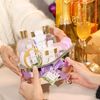 Bath Baskets for Women Gift, Home Spa Kit for Women, Spa Luxetique Lavender Bath Set with Body Lotion, Bath Salt, Bath Bombs, Relaxation Bath Gifts for Women Mothers Day Gifts