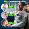 Vibration Heated Shoulder Brace Massager Rotator Cuff Support Compression Wrap