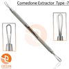 Double Ended Comedone Extractor Type 7 Blackhead Remover Acne Extractor Tool