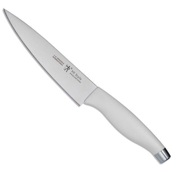 Zwilling J.A. Henckels 16700-431 HI Style Paring Knife, White, 5.1 inches (130 mm), Made in Japan (Seki City, Gifu), Utility Knife, Stainless Steel, Dishwasher Safe, Authorized Japanese Retail Product