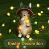 Easter Eggs Decor Lights,12.8Ft 40LED Multi Color Small Fairy Lights with Rem...