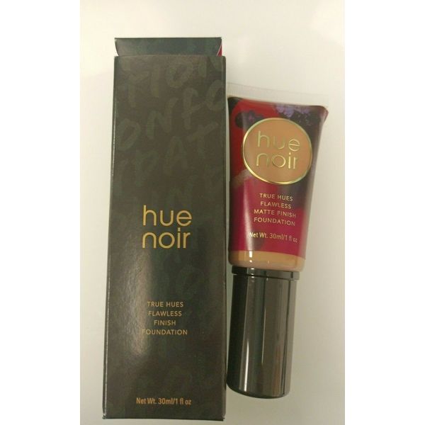 Hue Noir True Hues Flawless Finish Foundation - Shade Maple Walnut - 027 / 1 Oz