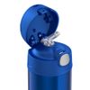 Thermos Funtainer Straw Bottle, Blue, 355 ml