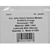 2 Compatible John Deere R105415 O-rings / R&S 322JD / H4A Material